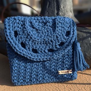 PATRÓN BOLSO AZUL